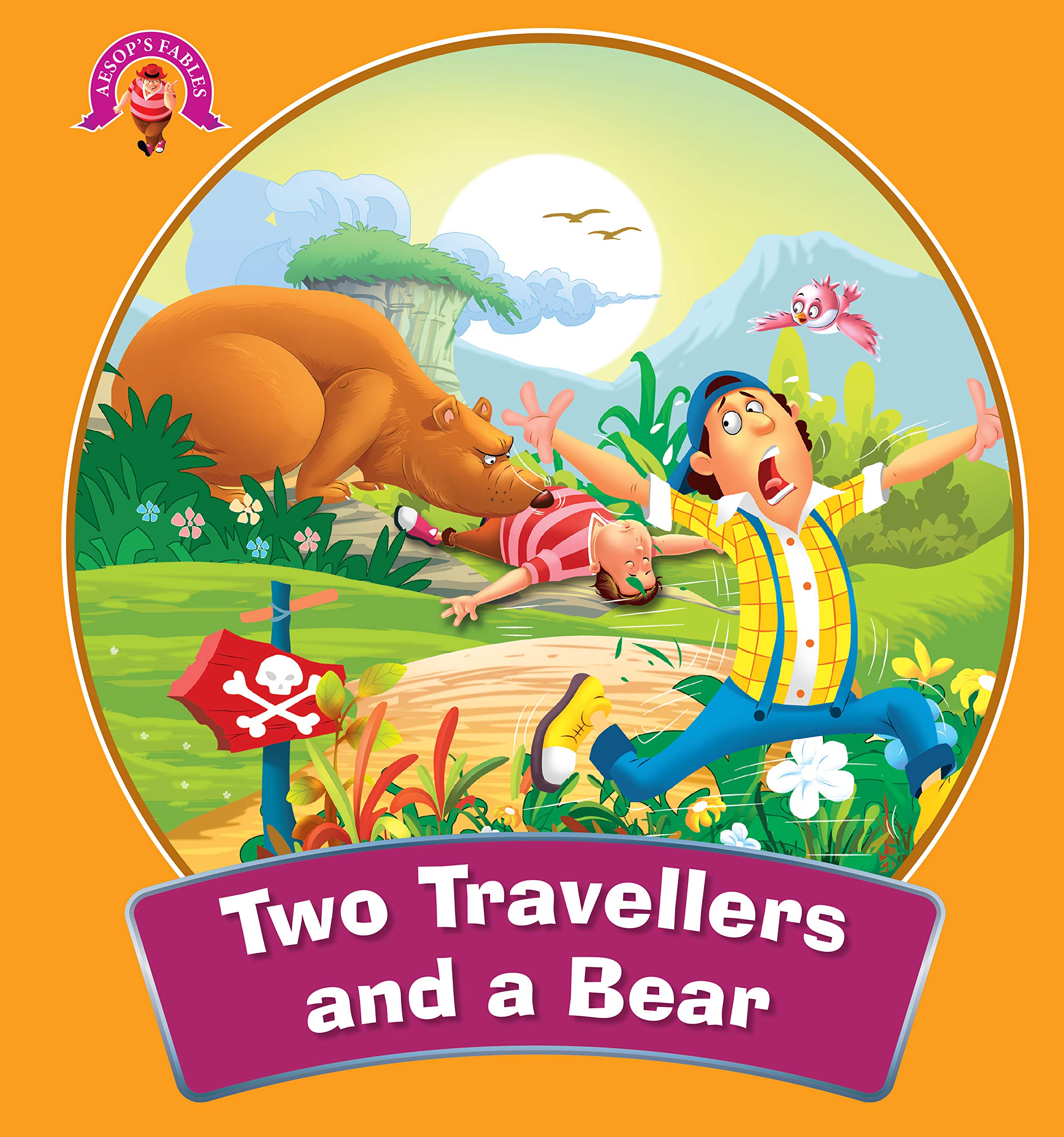 Two Travellers And The Bear : Aesop's Fables (Kindle Edition)