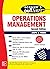 Schaum's Outline of Operations Management, 2nd edition by Joseph Monks