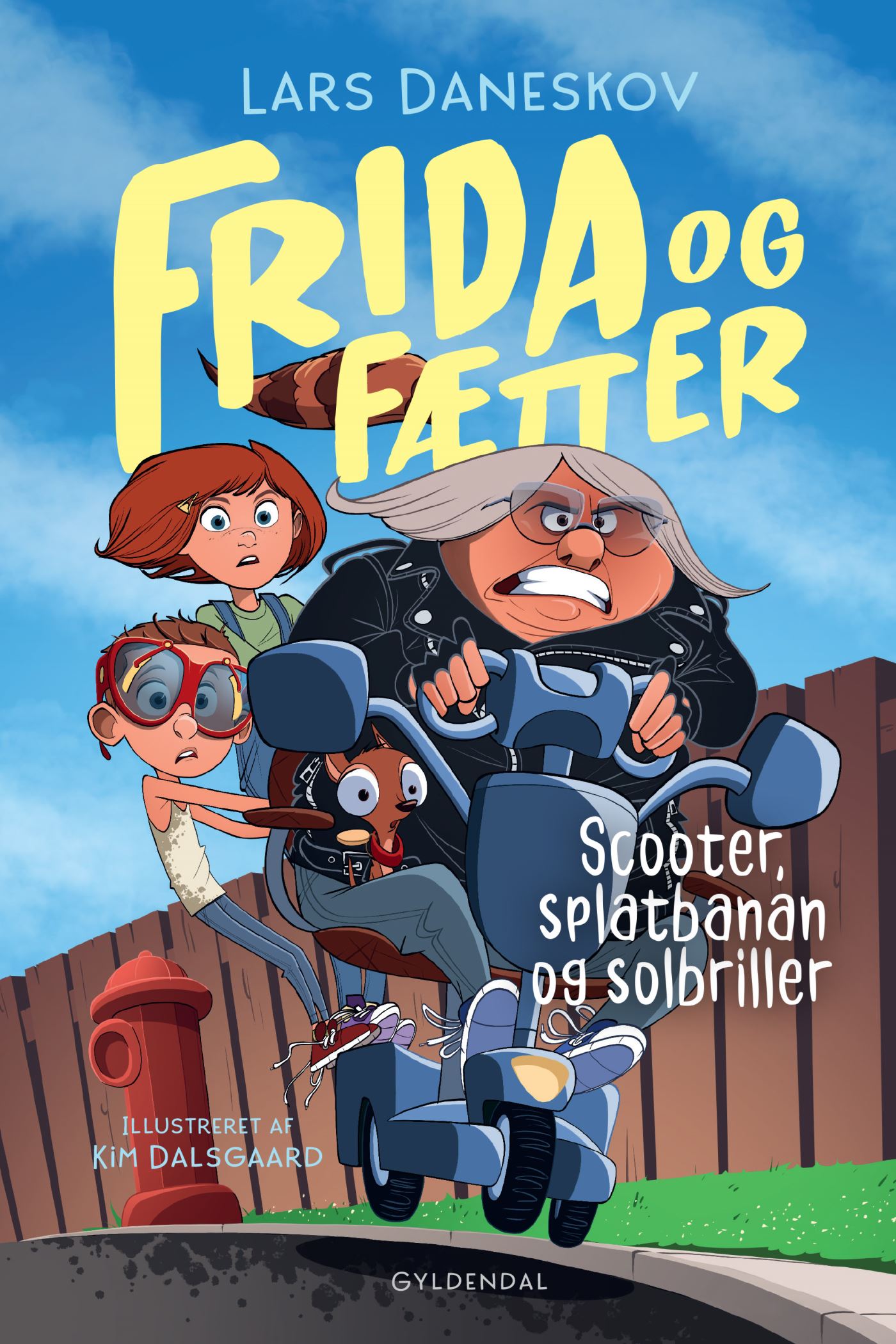 Scooter, splatbanan og solbriller (Frida og Fætter #2)