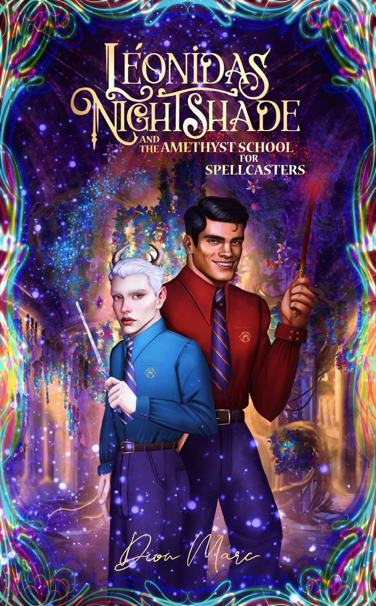 Léonidas Nightshade And The Amethyst School For Spellcasters (Léonidas Nightshade #1)