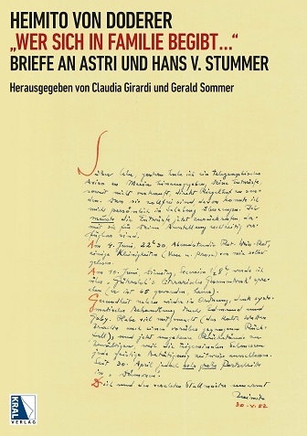 „Wer sich in Familie begibt …“ Briefe an Astri und Hans v. Stummer