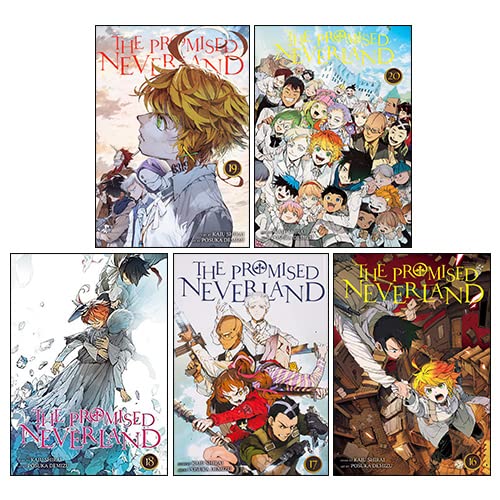 The Promised Neverland, Vol (16-20) Collection 5 Books Set By Kaiu Shirai