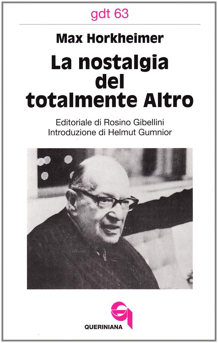 La nostalgia del Totalmente Altro (Unknown Binding)