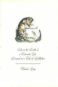 Ode on the Death of a Favourite Cat, Drowned in a Tub of Goldfishes 