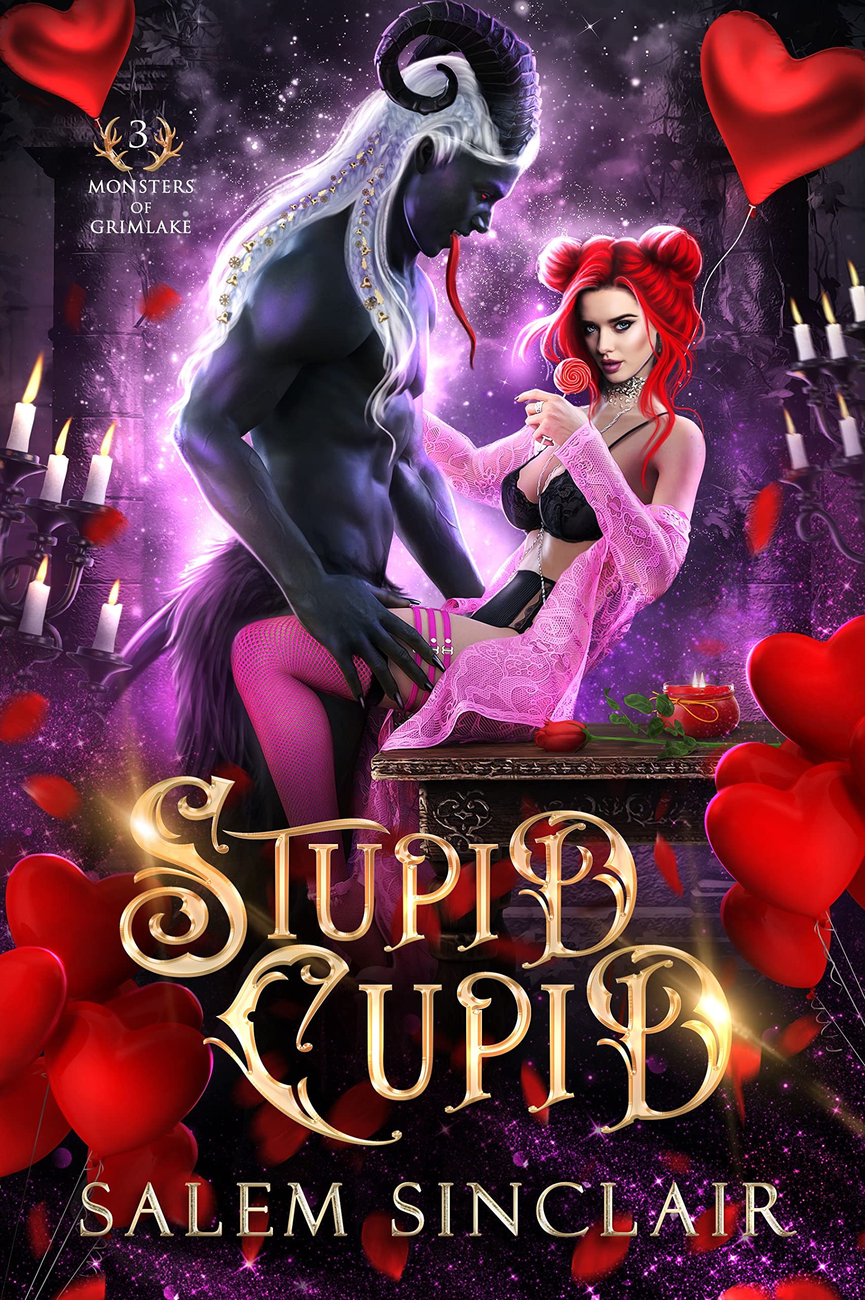 Stupid Cupid (Monsters of Grimlake, #3)