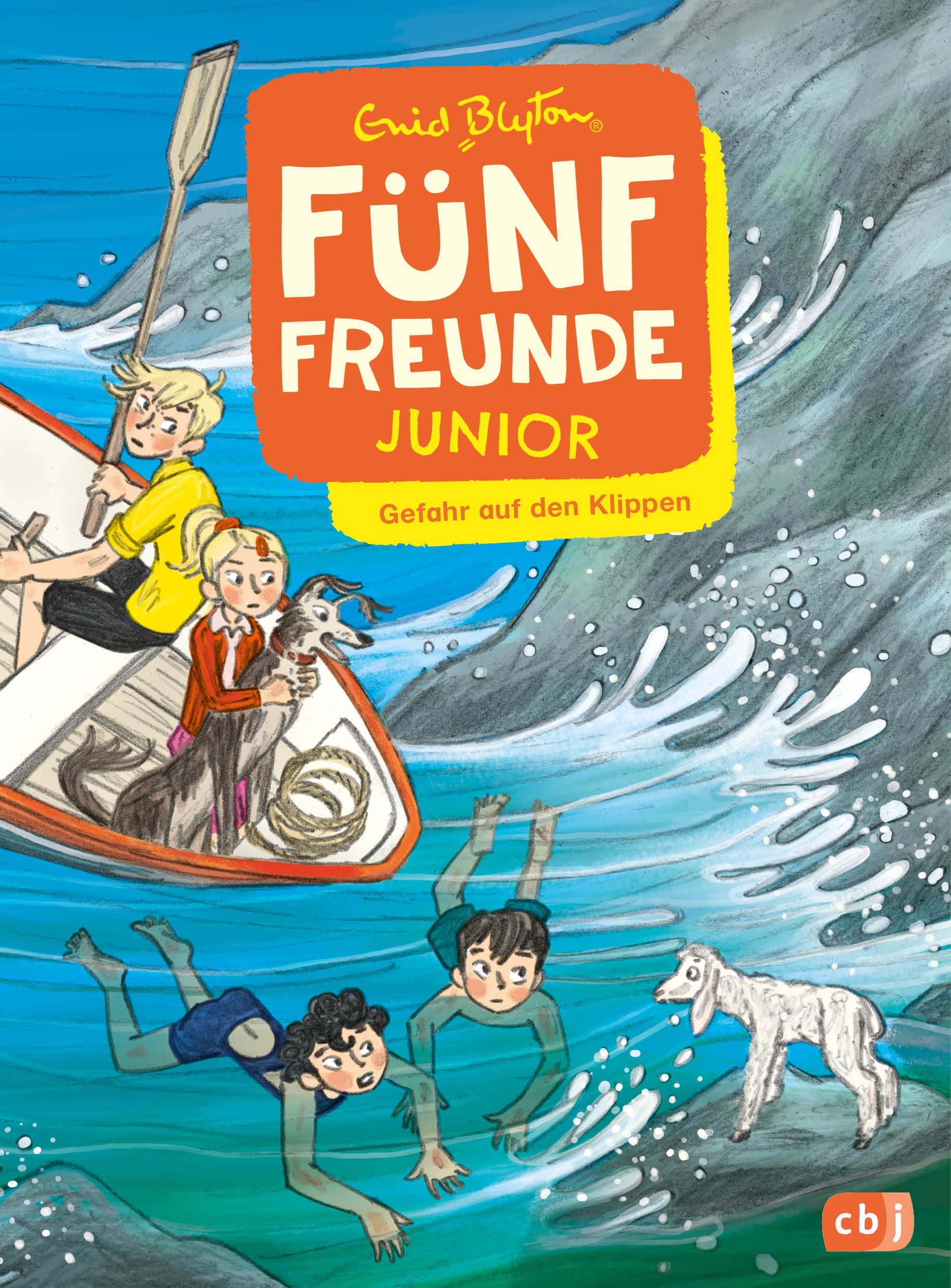 Fünf Freunde JUNIOR - Gefahr auf den Klippen: Für Leseanfänger ab 7 Jahren (German Edition)