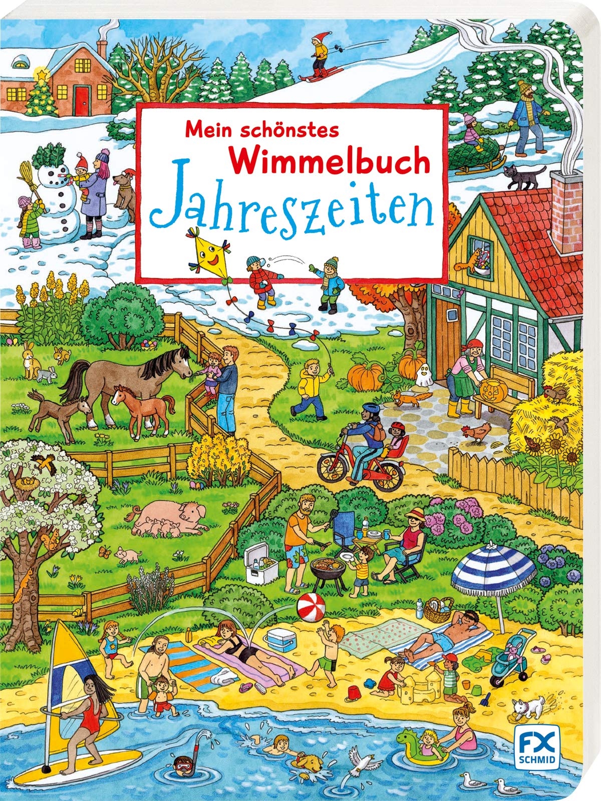 Mein schönstes Wimmelbuch Jahreszeiten (Board Book)
