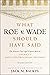 What Roe v. Wade Should Have Said by Jack M. Balkin