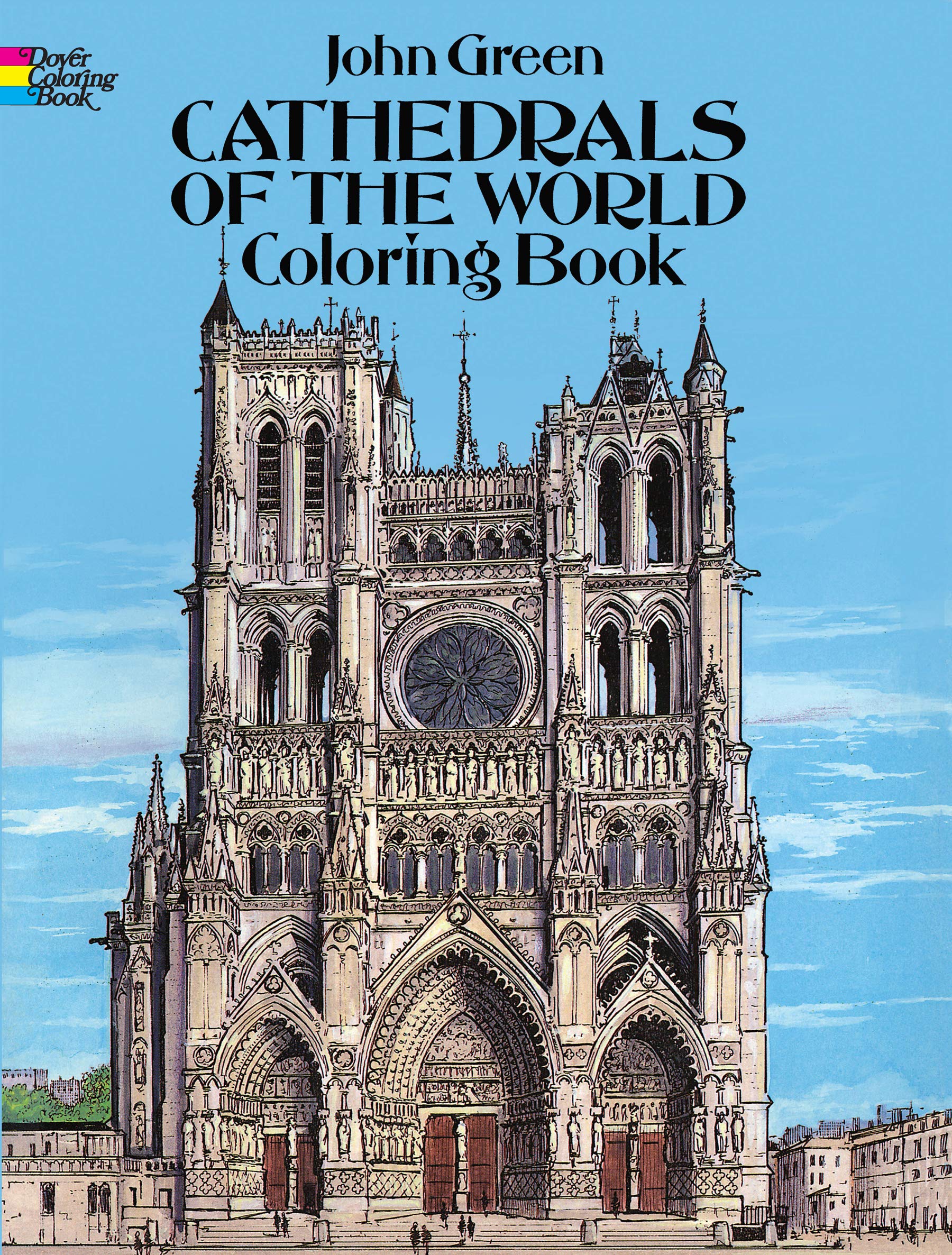 Cathedrals of the World Coloring Book (Paperback)