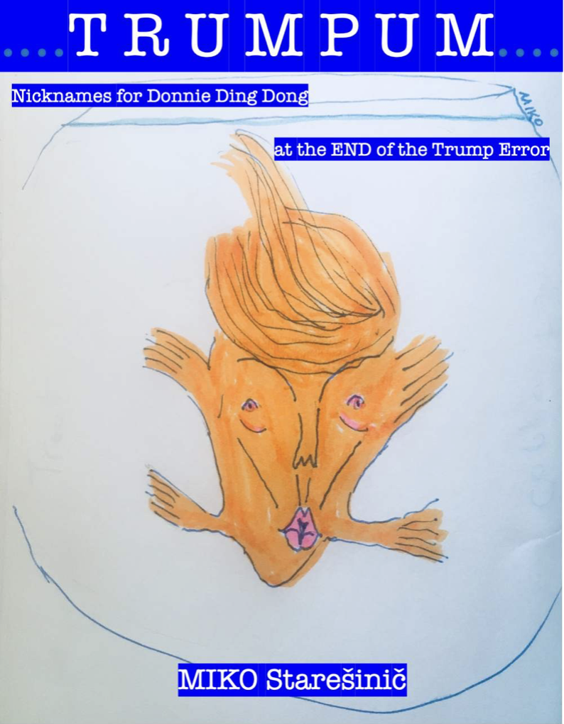 TRUMPUM: Nicknames for Donnie Ding Dong at the END of the Trump Error