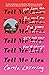 Tell Me Lies by Carola Lovering