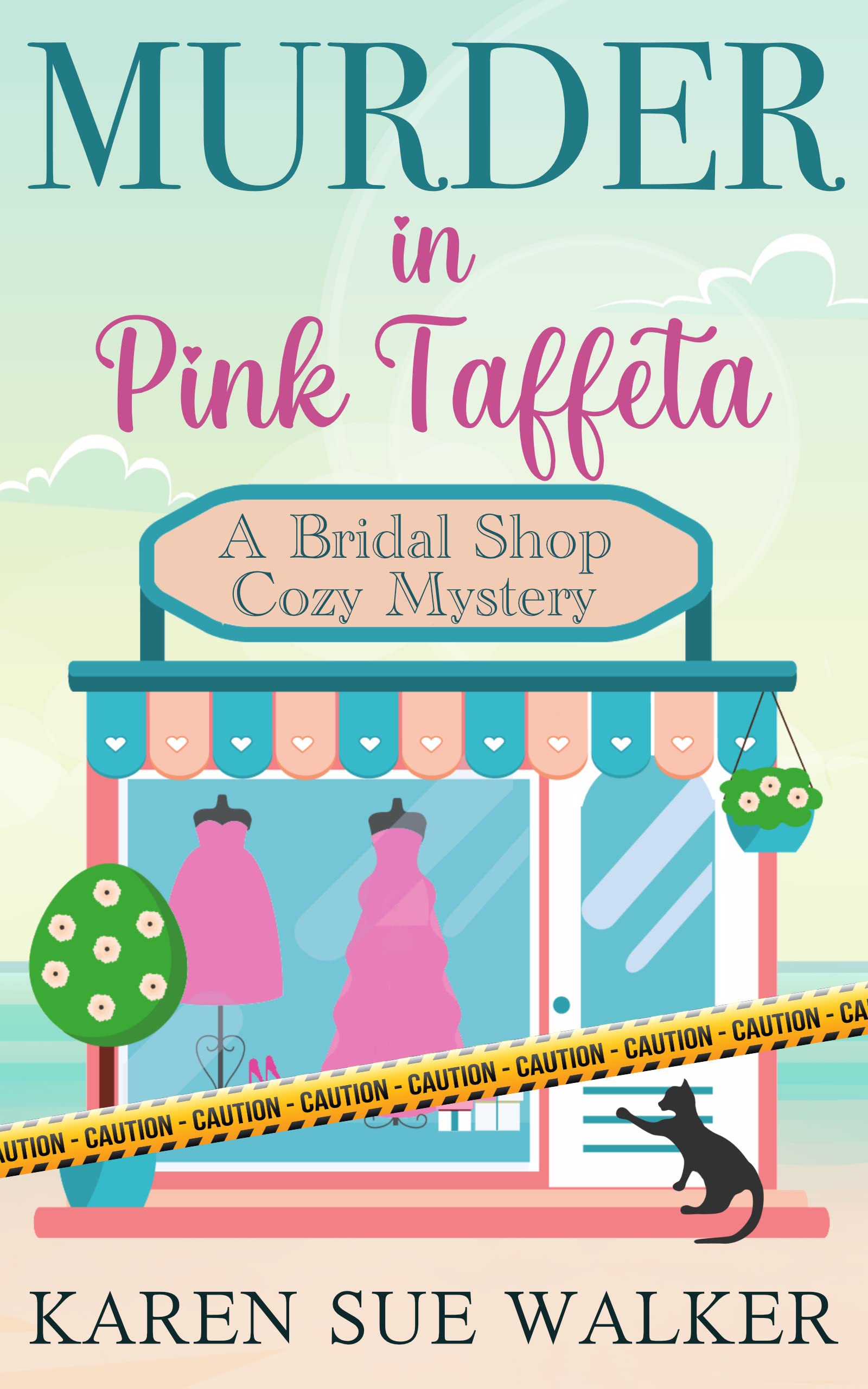 Murder in Pink Taffeta: A Charming Small-Town Mystery (Bridal Shop Mysteries Book 5)