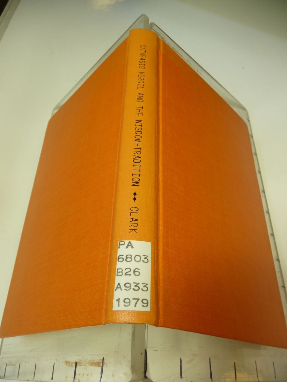 Catabasis: Vergil and the wisdom-tradition (Hardcover)