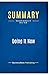 Summary: Doing It Now: Review and Analysis of Bliss' Book