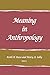 Meaning in Anthropology by Henry A. Selby