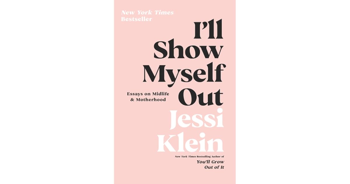 Book giveaway for I'll Show Myself Out Essays on Midlife and