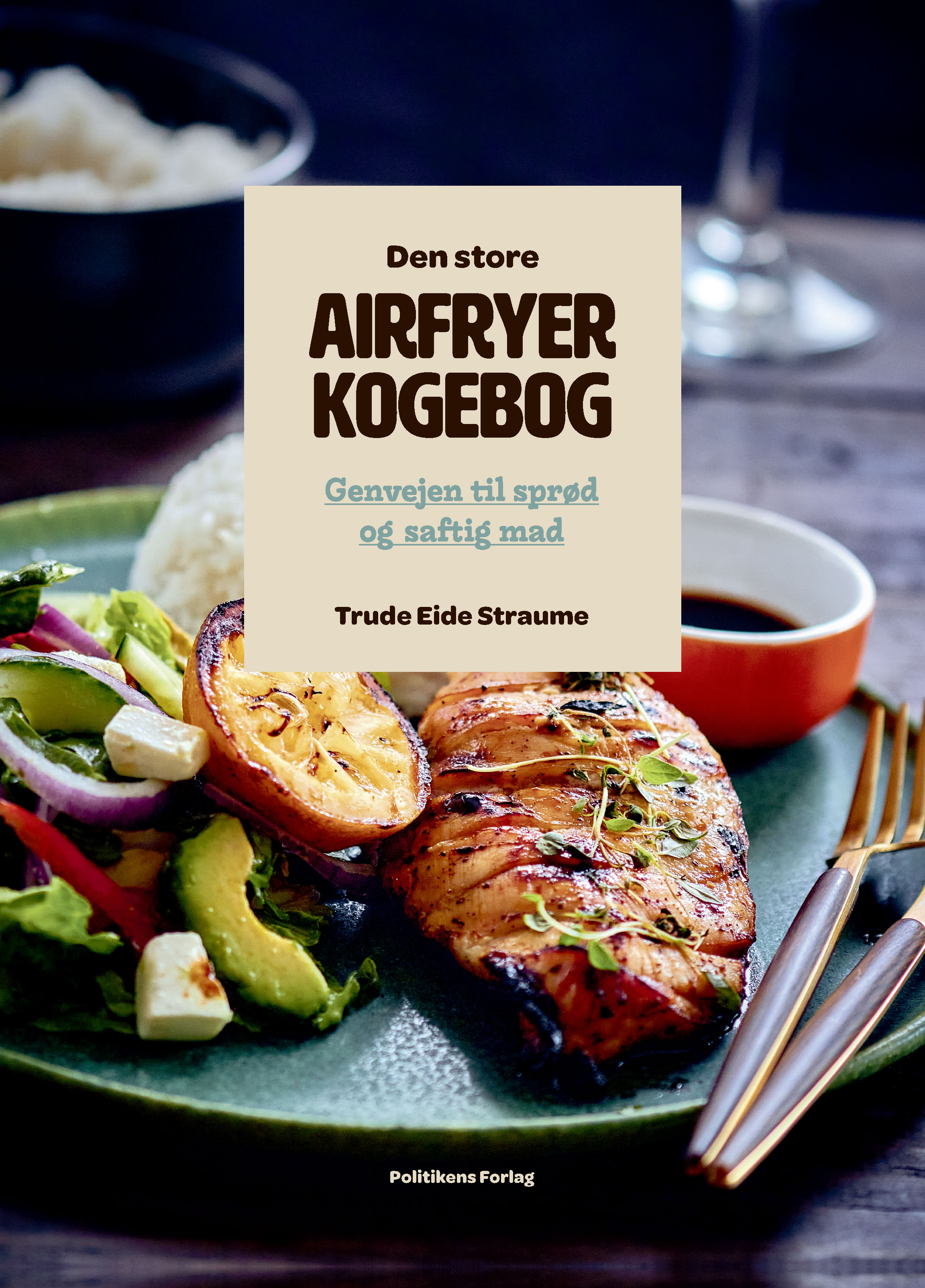 Den store airfryerkogebog (Hardcover)