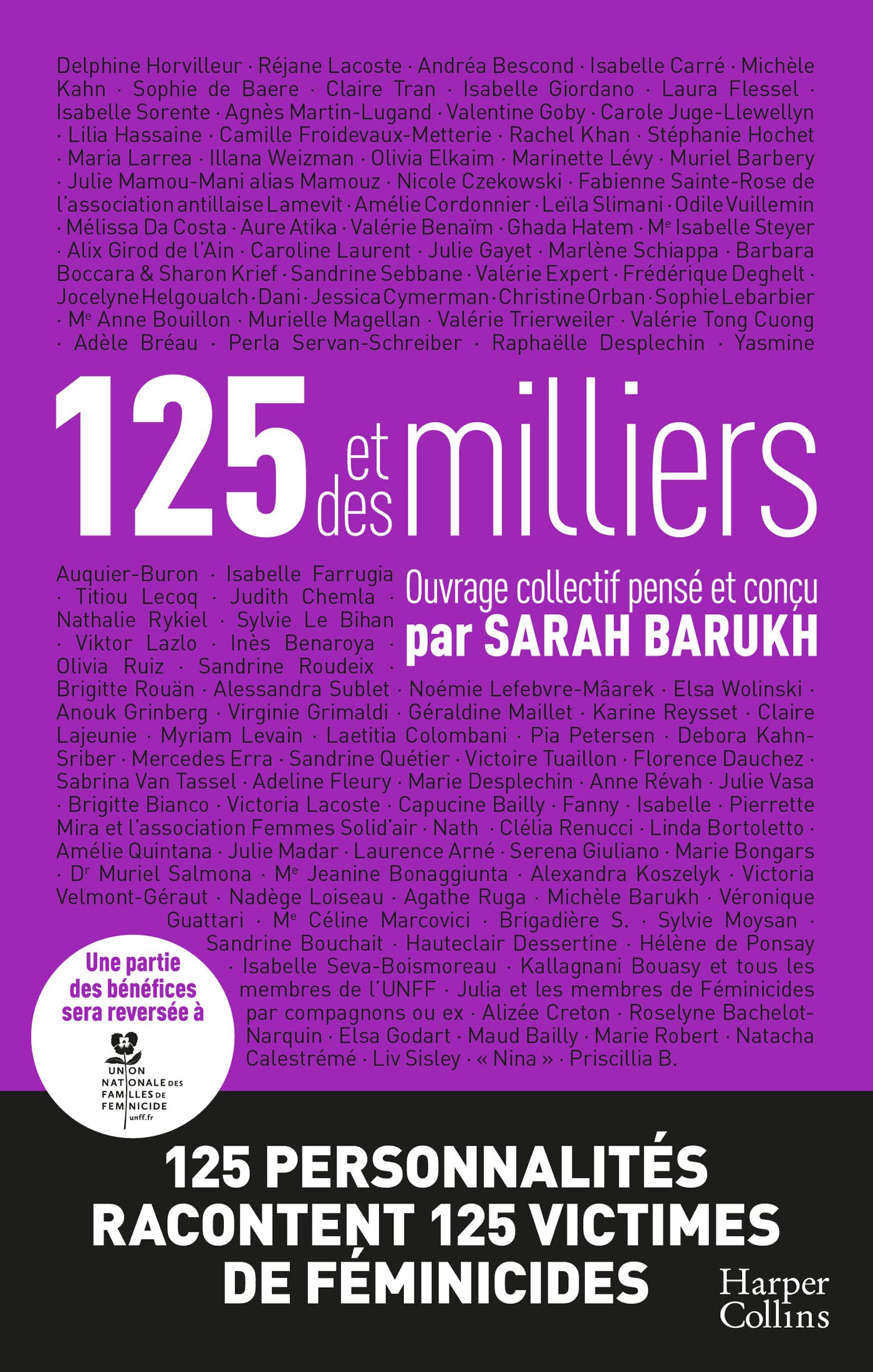 125 et des milliers : 125 personnalités racontent 125 victimes de féminicides (Kindle Edition)