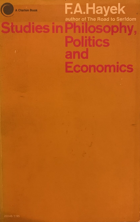 Studies in Philosophy, Politics and Economics