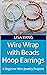 Wire Wrap with Beads Hoop E...
