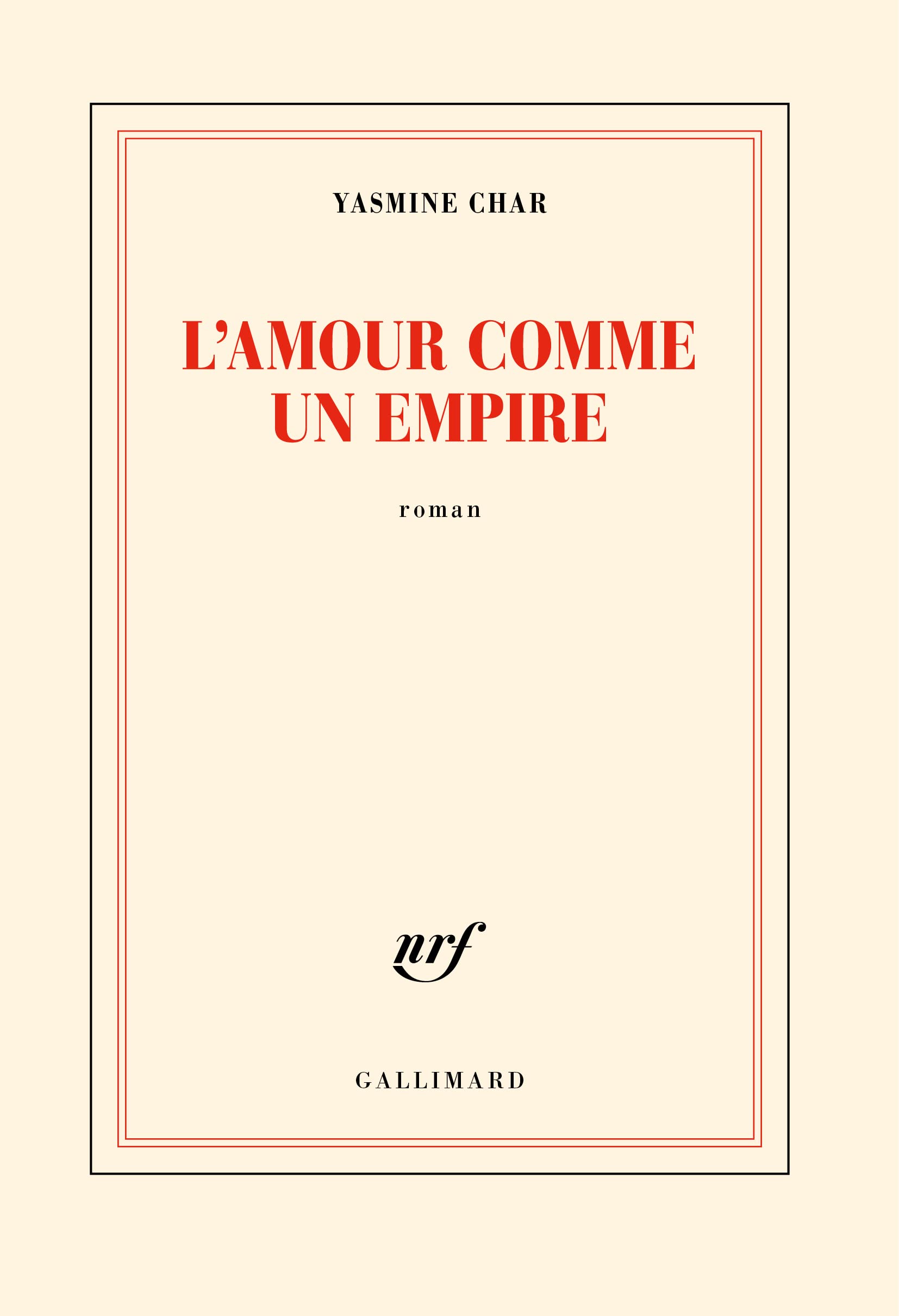 L'amour comme un empire (Paperback)