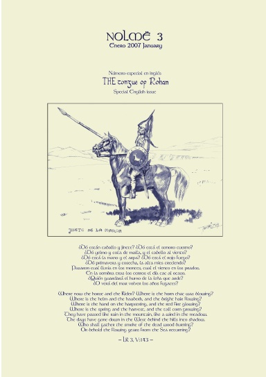 The tongue of Rohan. Special English issue (Nolmë, #3)