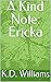 A Kind Note: Ericka