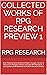 Collected Works of RPG Rese...