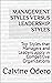 MANAGEMENT STYLES VERSUS LEADERSHIP STYLES by Calvine Odero