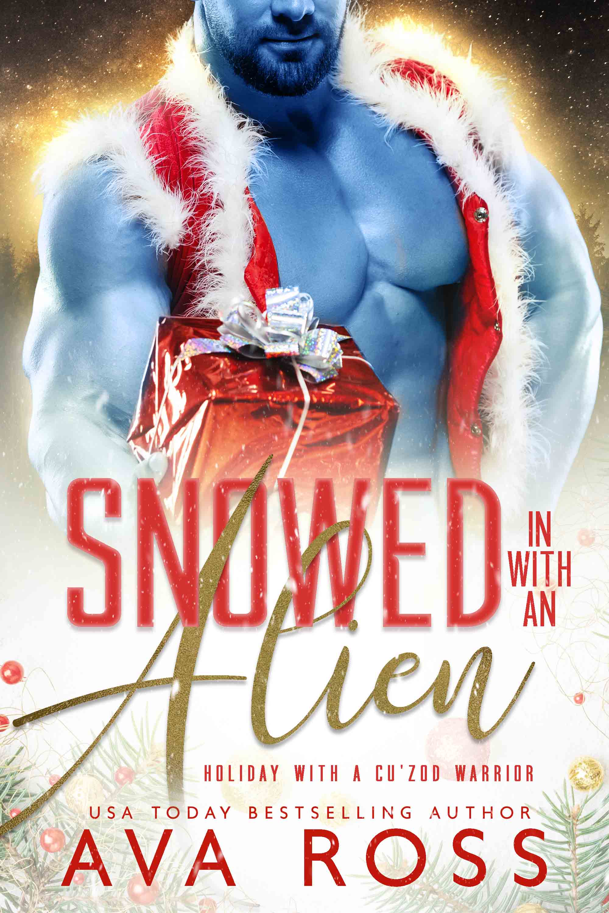 Snowed in with an Alien (Holiday with a Cu'zod Warrior #1)