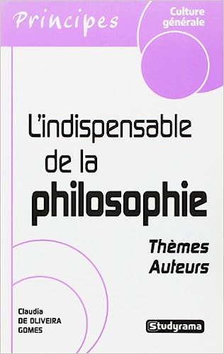 L'indispensable de la philosophie
