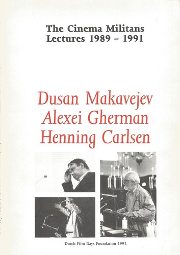 The Cinema Militans Lectures 1989-1991