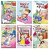 Phonic Reader (Illustrated) (Set Of 6 Books) - Story Book For Kids - Bedtime Stories - 2 Years To 6 Years Old - Read Aloud To Infants, Toddlers