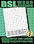 BSL Word Search - 100 British Sign Language Puzzles With Solutions Vol 2: Large Print Fingerspelling Alphabet Games Book For Adults - Perfect BSL Gift For Beginners or Fluent Signers