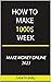 Make Money Online: How to m...
