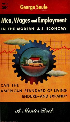 Men, Wages, and Employment