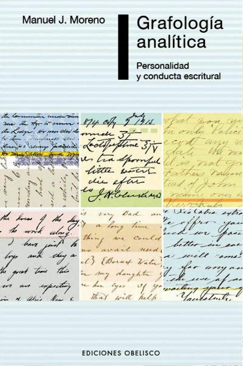 Portada de Grafología analítica, de Manuel Jose Moreno Ferrero
