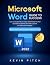 Microsoft Word Guide for Success by Kevin Pitch
