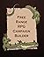 Free Range RPG Campaign Builder by Amy Kaplan