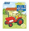 Poppy and Sam's Book and 3 Jigsaws: Tractors