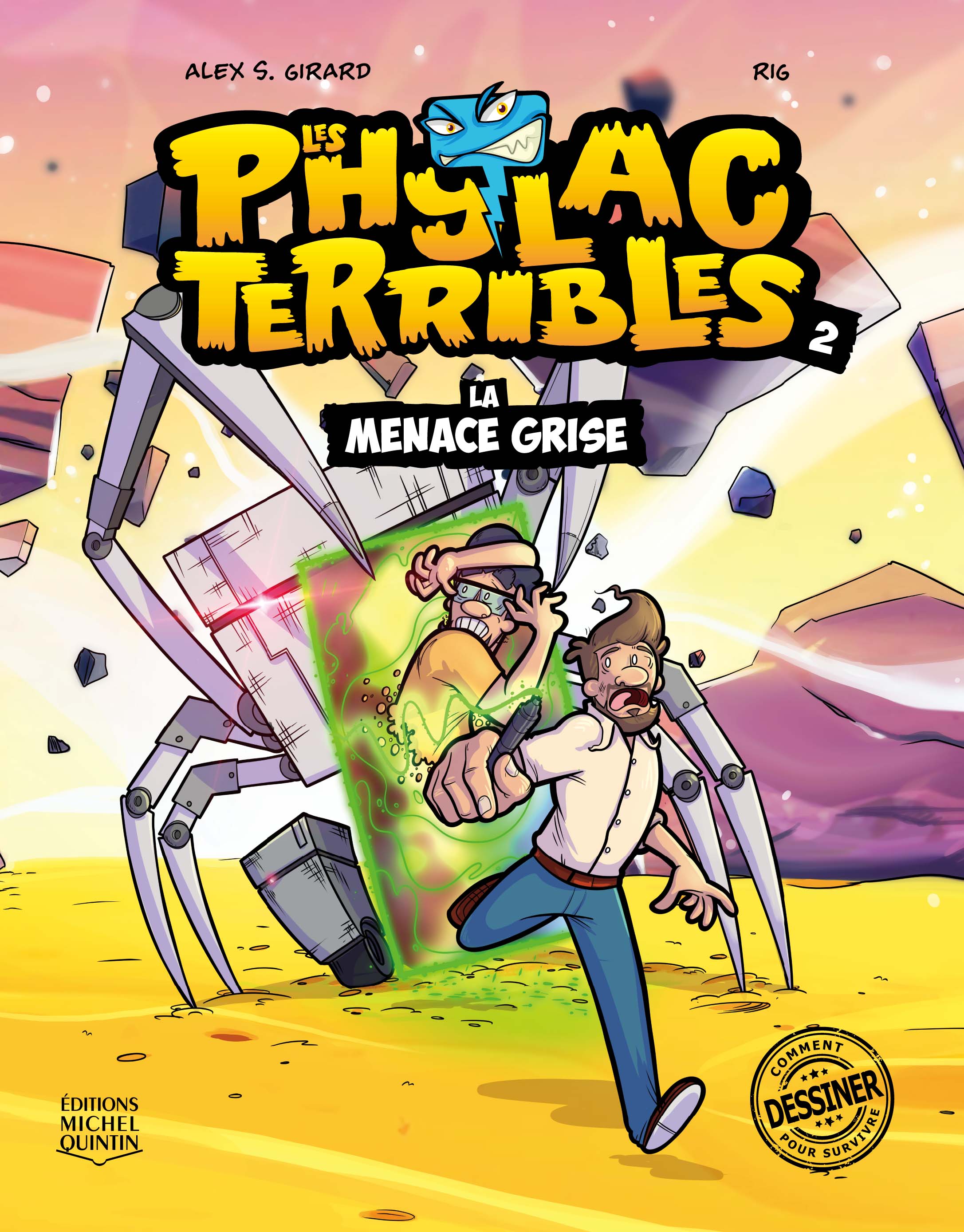 La menace grise (Les Phylacterribles #2)
