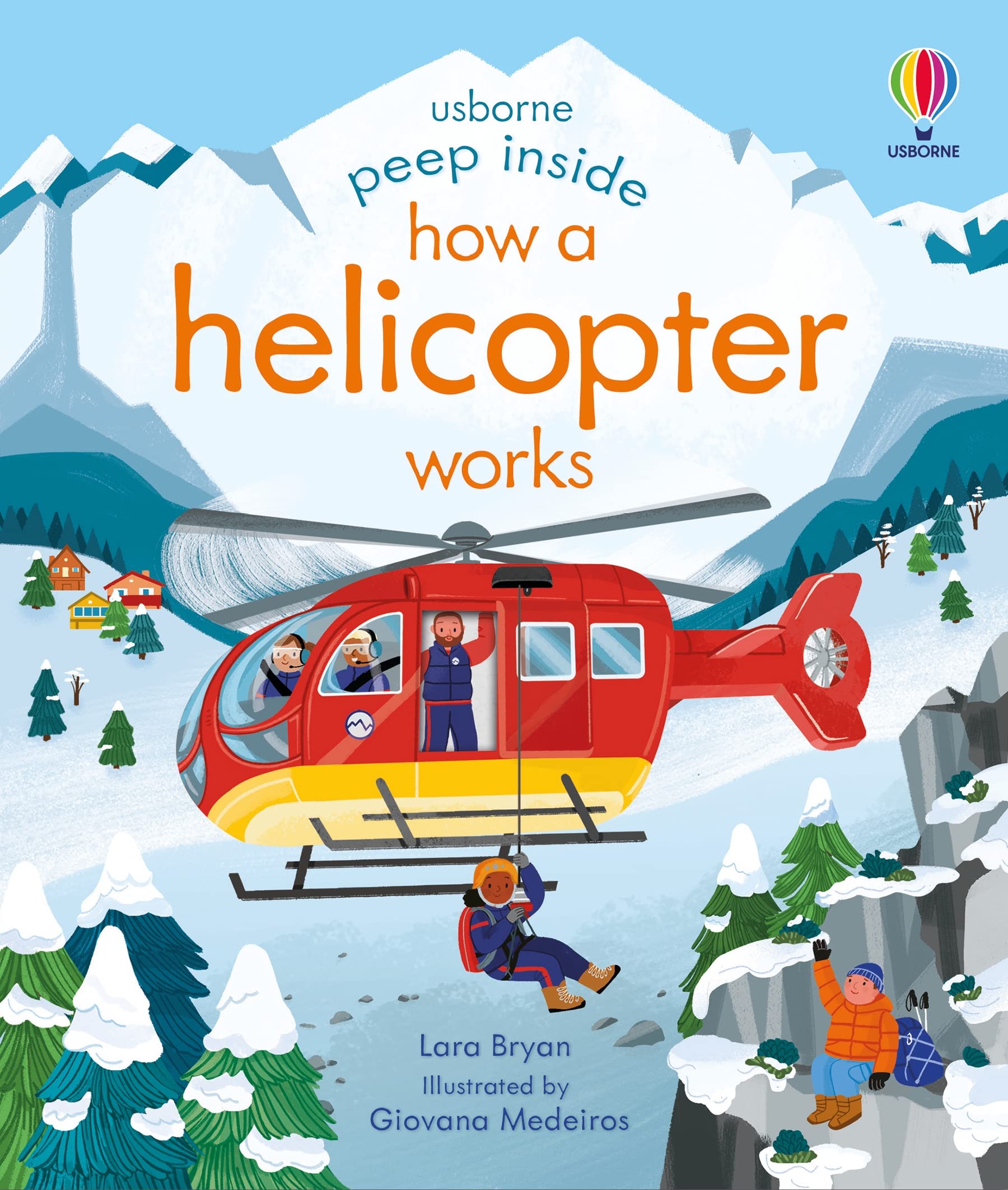 Peep Inside How a Helicopter Works (Hardcover)