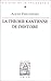 La Théorie Kantienne de L'Histoire