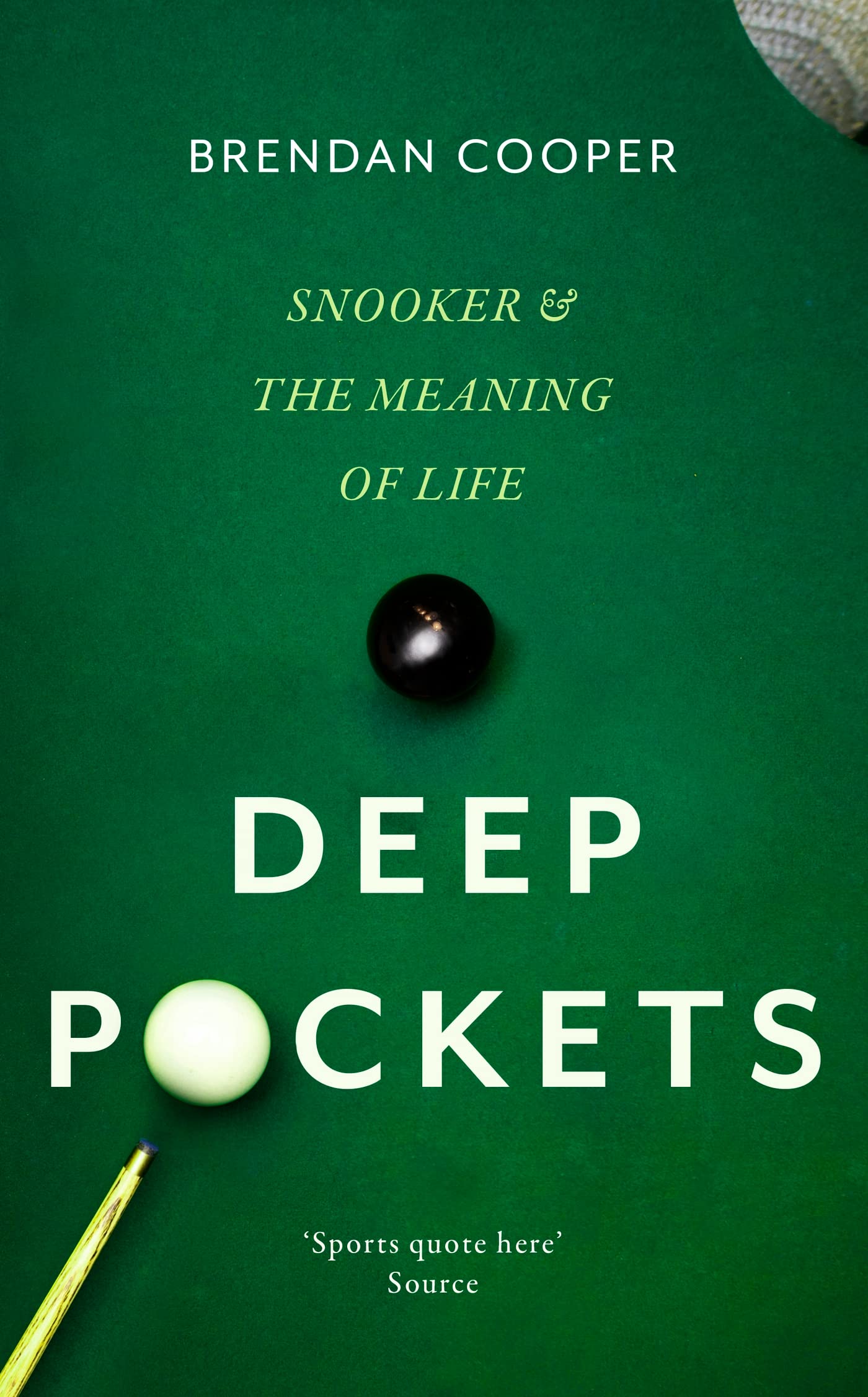 Deep Pockets: Snooker and the Meaning of Life (Kindle Edition)