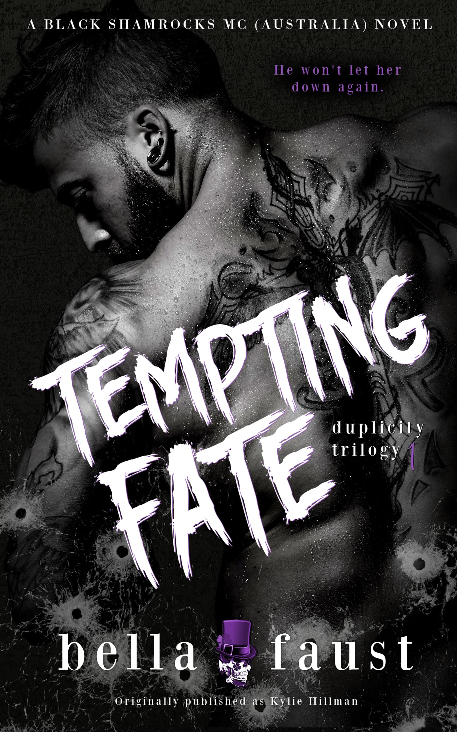 Tempting Fate: a dark and angsty love triangle romance (Black Shamrocks MC: Australia Book 2)