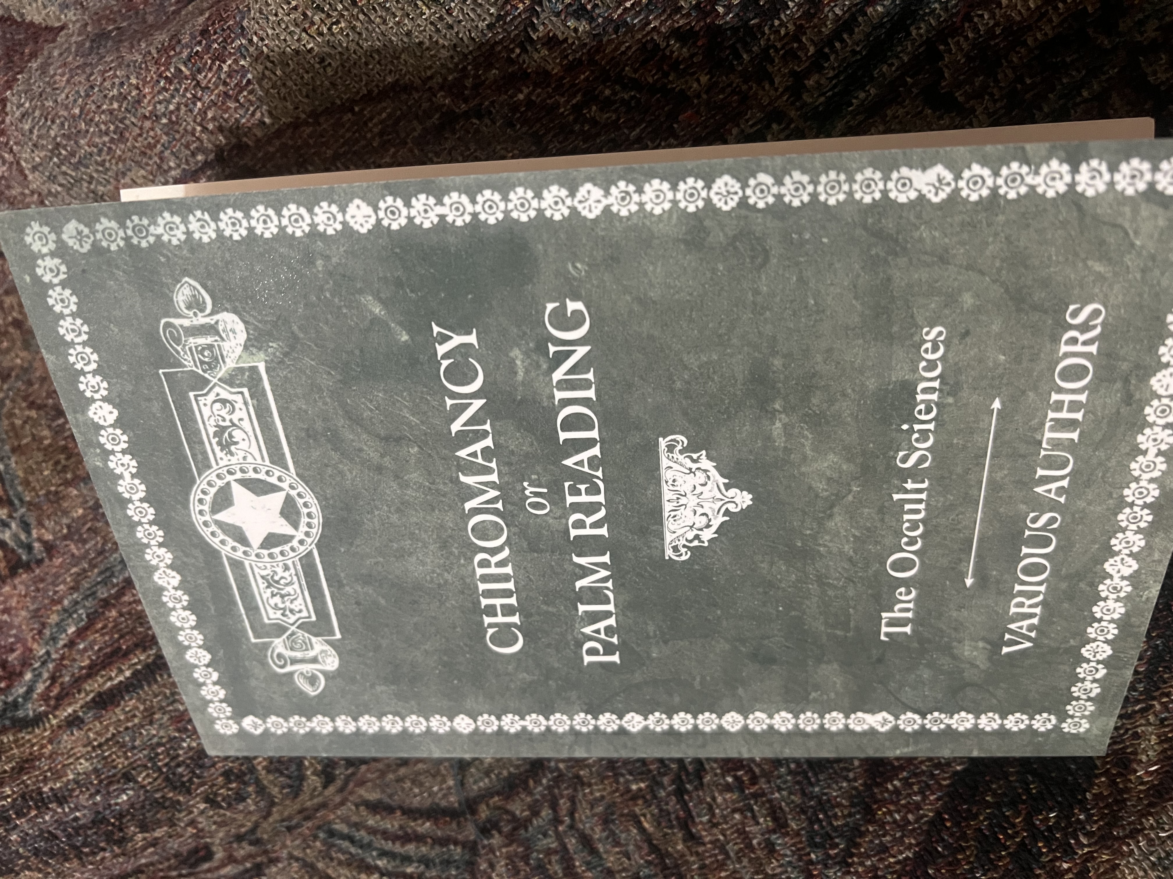 Chiromancy or Palm Reading (Unknown Binding)