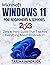WINDOWS 11 FOR BEGINNERS & SENIORS by TABINA HENDRICK