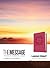 The Message Large Print (Leather-Look, Dusty Rose Floral): The Bible in Contemporary Language