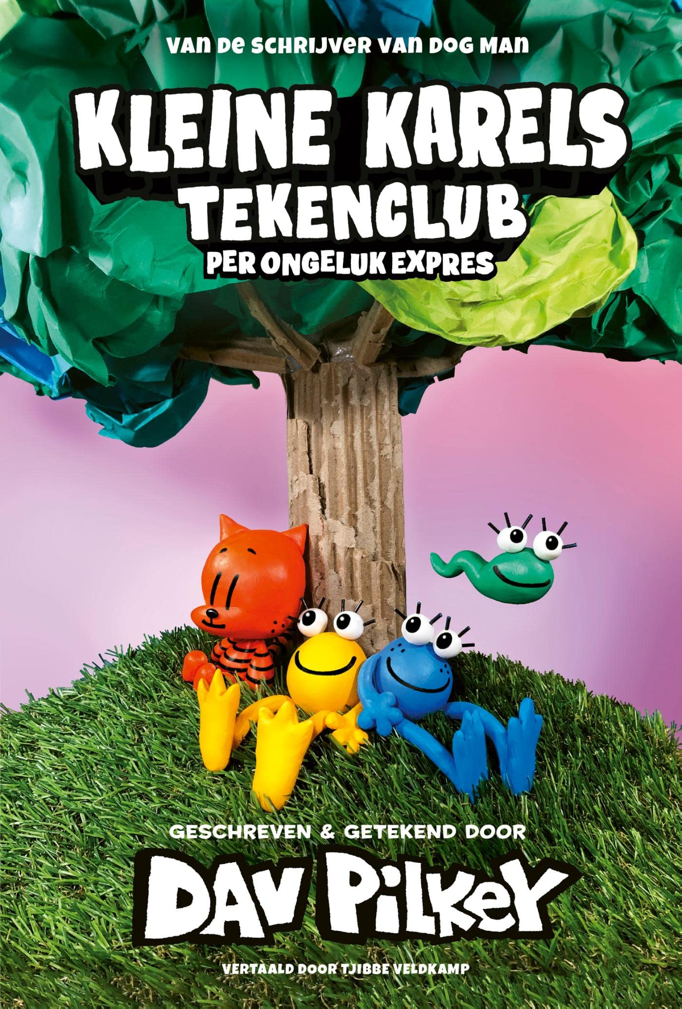 Per ongeluk expres (Kleine Karels Tekenclub Book 3) (Dutch Edition)