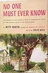 No One Must Ever Know by Betty   Martin